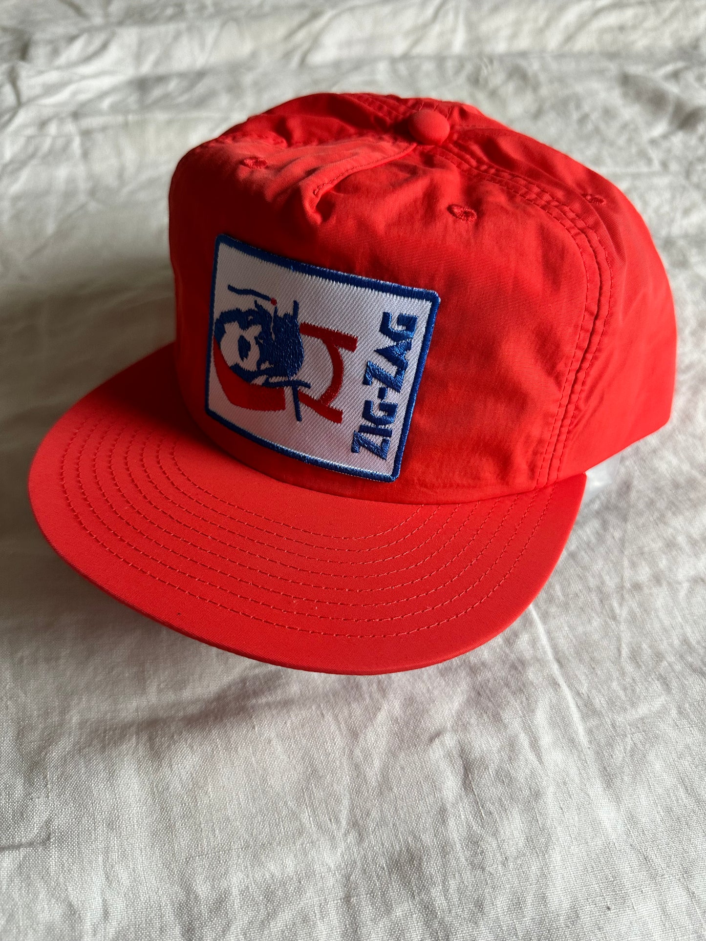 Zig Zag Hat Red