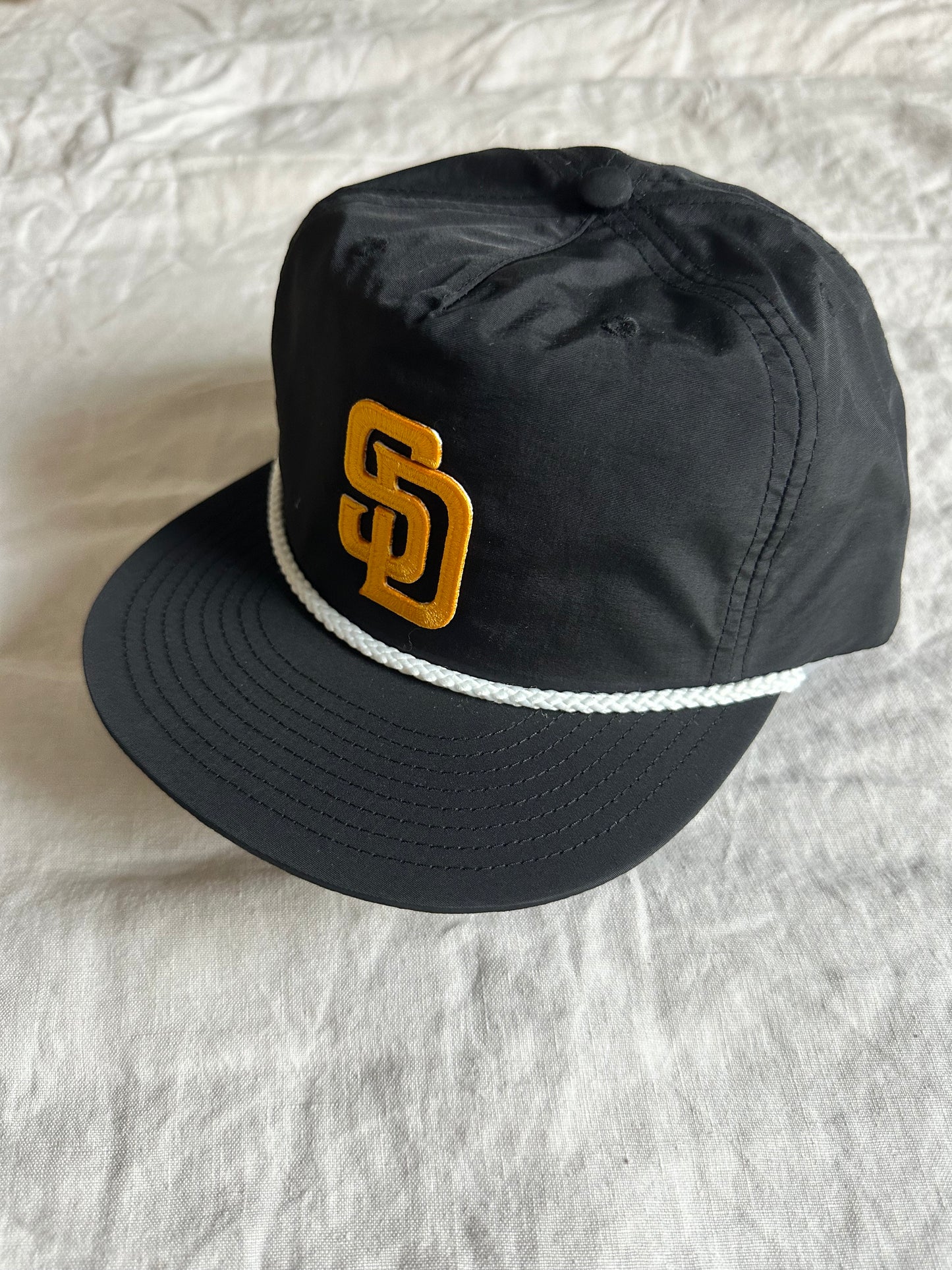 SD Padres Hat Black